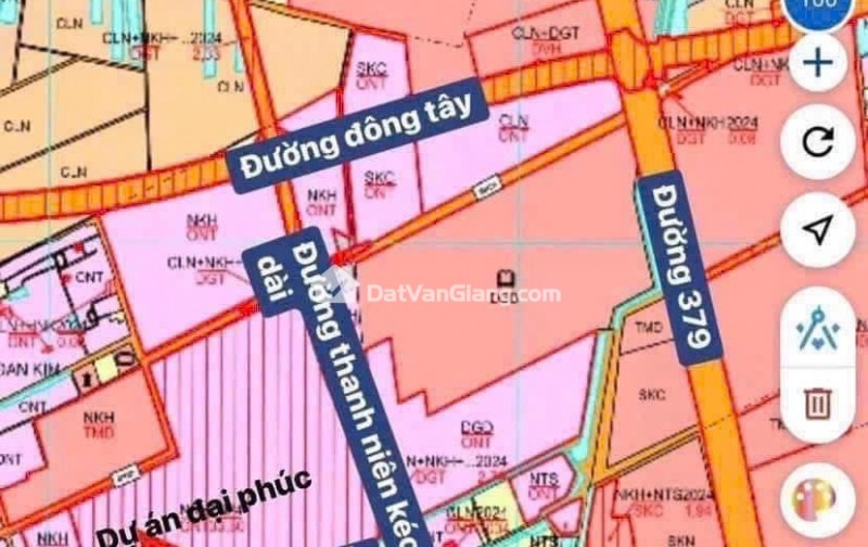 Bán Đất Văn Giang Hưng Yên 65,6m2 Ấp Kim Ngưu Tân Tiến Ô Tô Vào Tận Đất Giá Chỉ 4x Triệu M2