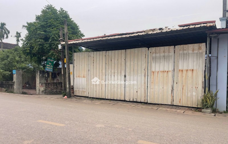 Cho Thuê Kho Xưởng Khoái Châu Hưng Yên 80m2 Lô Góc Mặt Tiền 8m Trục Chính Ông Đình Đường 2 Container