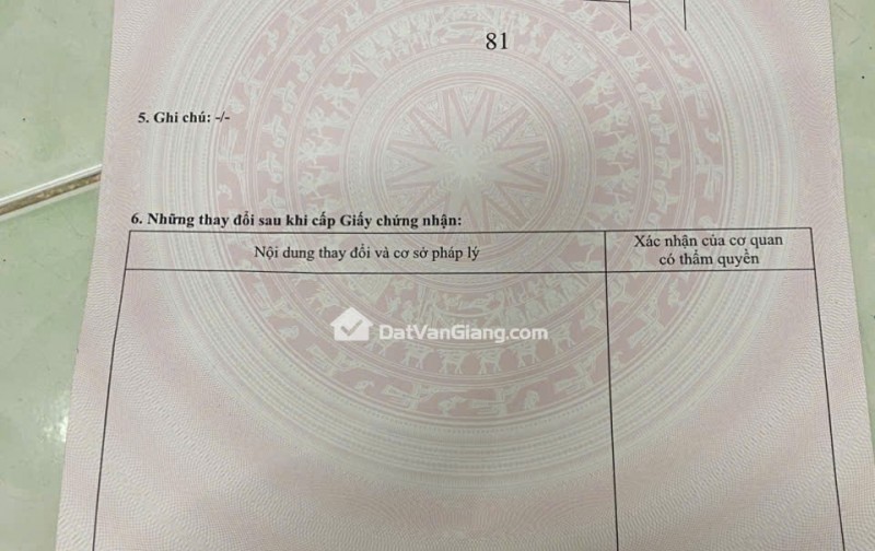 Bán Đất Thổ Cư 131m2 Mặt Tiền 10m tại Đông Tảo Khoái Châu Cạnh VĐ4 Đường thông 3m Giá 4xtr/m2