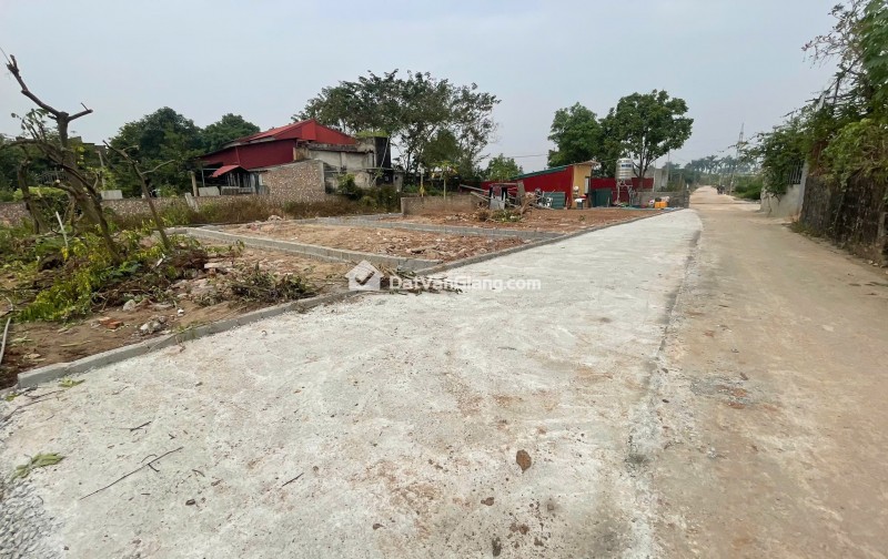 Bán Đất Thổ Cư 131m2 Mặt Tiền 10m tại Đông Tảo Khoái Châu Cạnh VĐ4 Đường thông 3m Giá 4xtr/m2